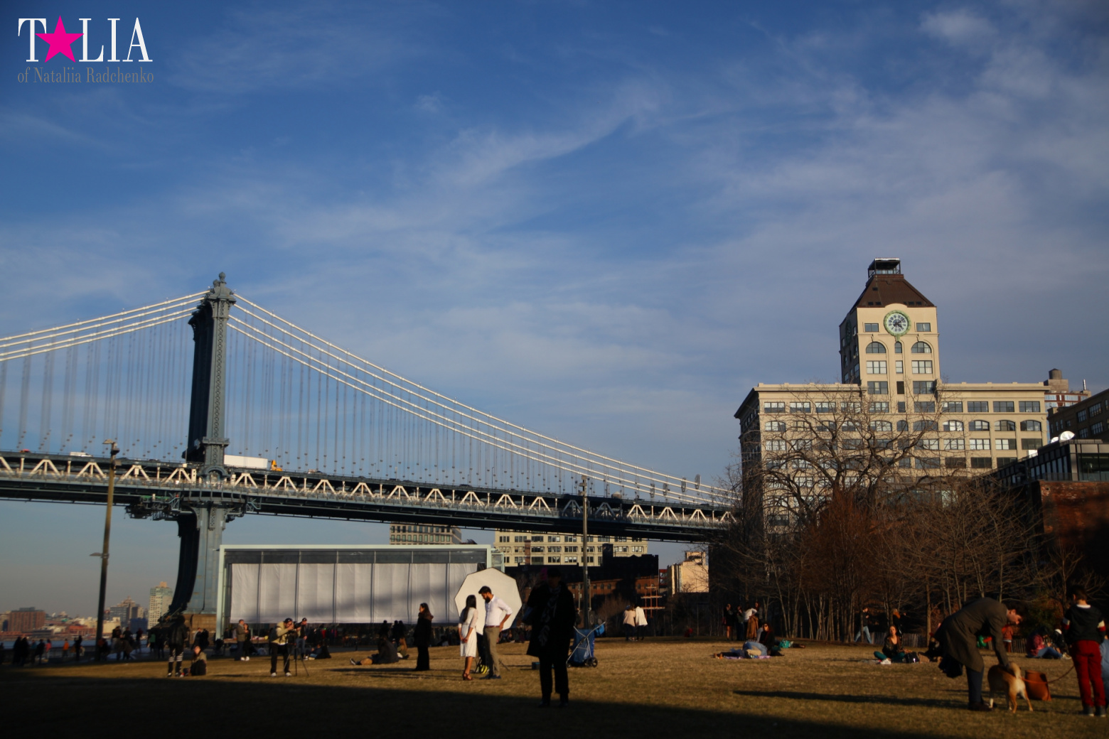 Manhattan Bridge in New York, USA